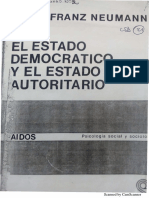 Neumann - El Estado Democrático y El Estado Autoritario (P. 13-29)