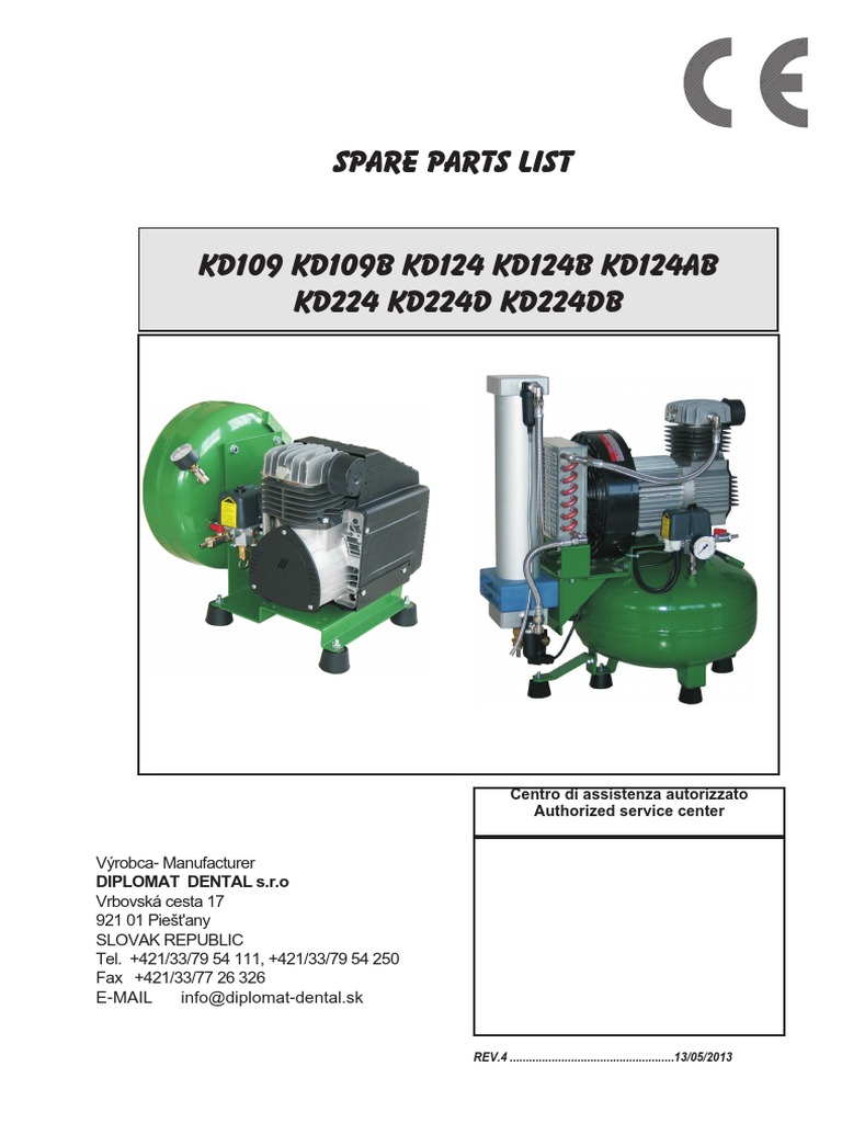 Spare Parts List PDF Hydraulics Equipment