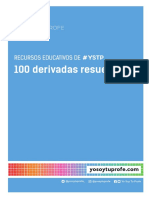 100 DERIVADAS PARA RESOLVER