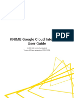 KNIME Google Cloud Integration User Guide: KNIME AG, Zurich, Switzerland Version 4.3 (Last Updated On 2020-12-08)