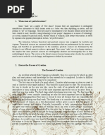 When Does Art Perfects Nature?