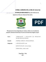 Recuperación de área degradada por residuos sólidos en Padre Abad, Ucayali