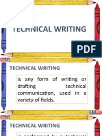 Technical Writing