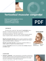 Torticolisul Muscular Congenital