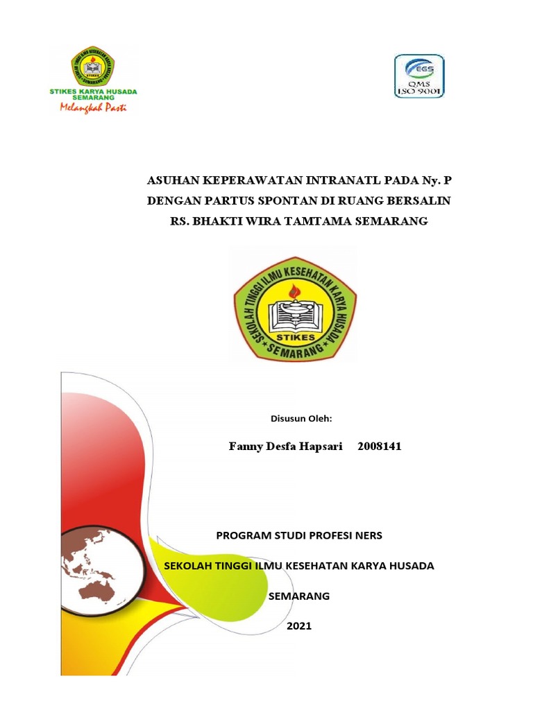 Askep Intranatal Fanny | PDF | Kesehatan Holistik | Sains & Matematika