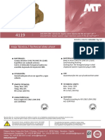 Hoja Técnica / Technical Data Sheet: DESCRIPTION: Rubber Washer Claper Retention Valve FF PN 16 /10 /8