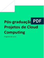 Programa de Curso Pós-Graduação em Projetos de Cloud Computing