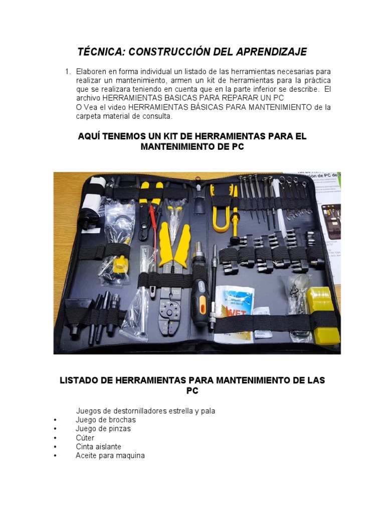 Herramientas para PC | PDF | Hardware de la computadora | Disco duro