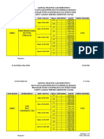 Jadwal Lab Semester 4-2