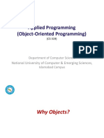 Chapter 3 - Object Oriented Programming