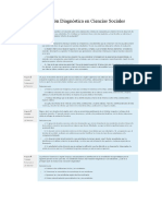 Evaluación Diagnóstica en Ciencias Sociales