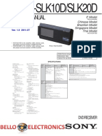 Service Manual: HCD-SLK10D/SLK20D