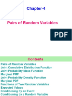 Chapter-4: Pairs of Random Variables