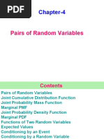 Chapter-4: Pairs of Random Variables