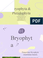 Bryophyta Dan Pteridophyta
