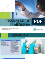 Técnicas de asepsia y antisepsia: prevención de infecciones