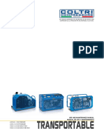 Compresor Coltri MCH-13-16 Transportable Manual En-Es