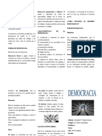 Triptico Democracia