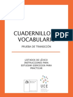 Guia de Ejercictación Vocabulario