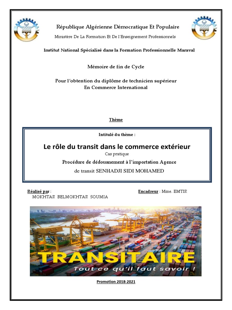 Comment La Chine Contourner Les Limitations De L importation Schema Transit | PDF | Développement économique | Échange international