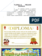 Diplomas para La Familia Diploma Familiar