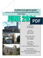 Parish News June 2021 - The Parish of Newcastle & Newtownmountkennedy With Calary, Co. Wicklow, Ireland