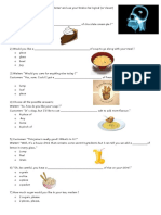 Quantifiers Quiz Tests - 74914