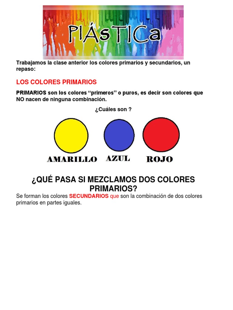 Dibujos Abstractos Colores Secundarios | PDF