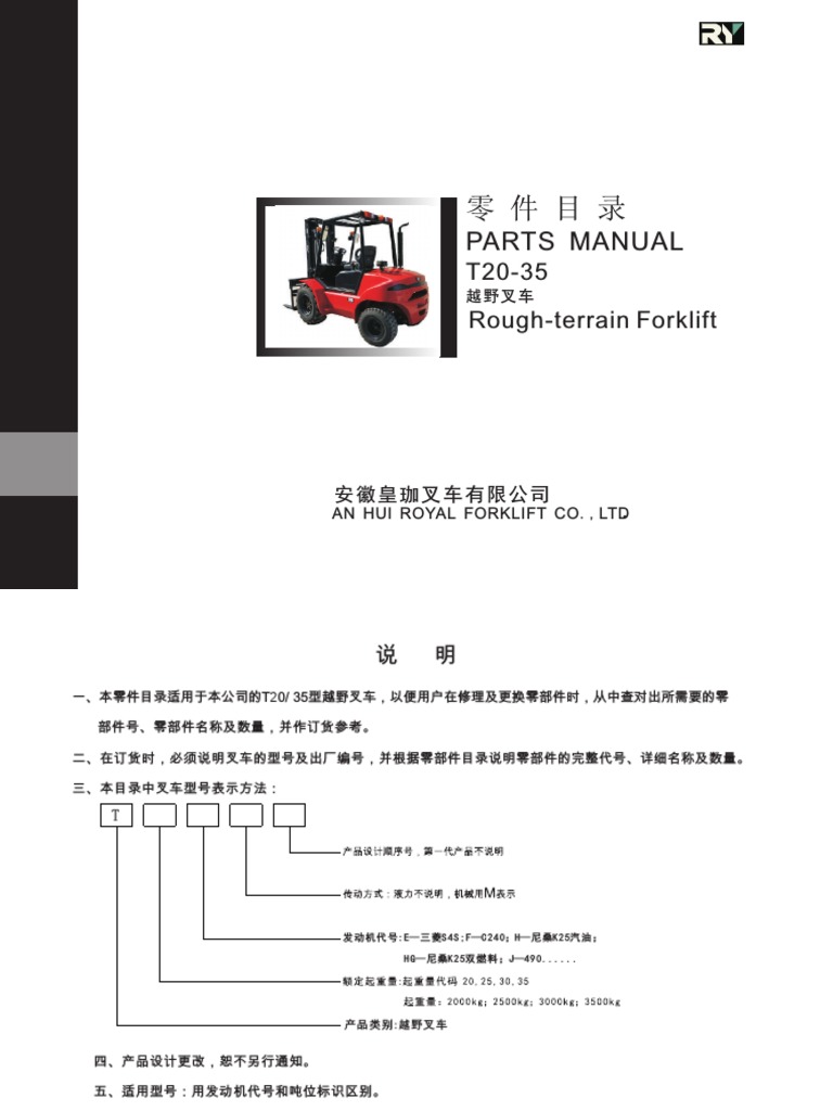 Rough Terrain Forklift 2 3   5T   Compressed   PDF