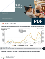 Update On COVID-19 in Canada: Epidemiology and Modelling May 28th, 2021