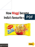 How Became India's Favourite Snack?: Maggi