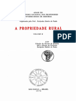 A Propriedade Rural, Volume II, organizado por Eurípedes Simões de Paula