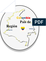 Mapa de Colombia Pais de Regiones 3