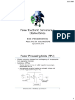 Power Electronic Converters in Electric Drives