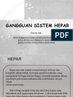 Gangguan Sistem Hepar Kelompok 7