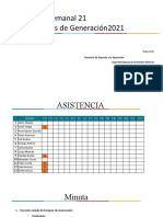 Foro Semanal Parques de Generación