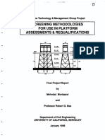 Assessments & Requalifications of Platforms