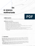 Cap 1 Introducción Al Análisis Multivariante de Garza García