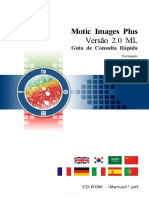 Motic Images Plus Versão 2.0 ML Guia de Consulta Rápida. Português (MANUAL MICROSCOPIO - SOFTWARE)