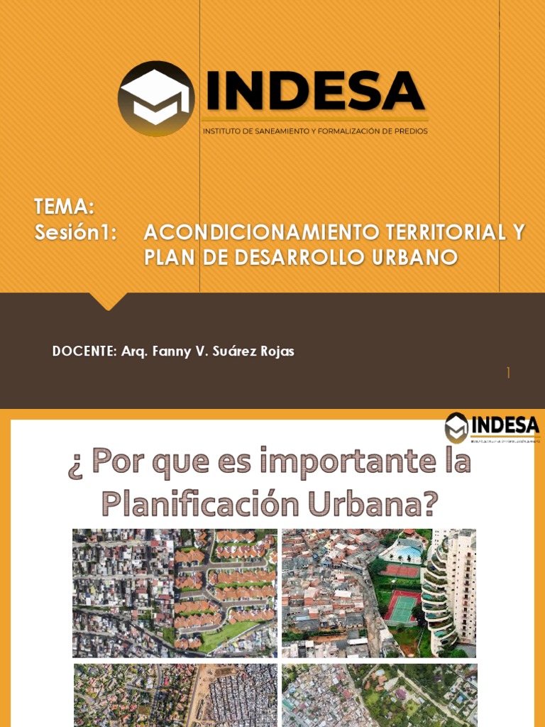 Planificación Urbana y Territorial | PDF | Planificación urbana | Urbanismo