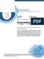 Ficha Tecnica Traje Antifluidos PDF
