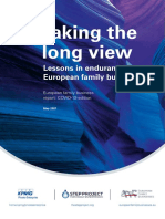 Taking The Long View: Lessons in Endurance From European Family Businesses