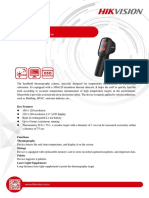 Quickly measure transformer temperatures with handheld thermography camera