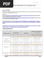 Networker 9.X Archive Downloads For Customers and Partners: You Start!