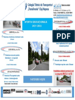 Oferta Educationala - 2021 - 2022 - CTTTransilvania - Cluj - Napoca