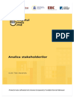 2.3 Analiza Stakeholderilor