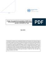 UNDP Rba COVID Assessment Togo