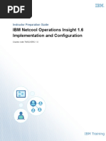 IBM Netcool Operations Insight 1.6 Implementation and Configuration