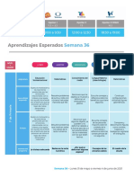 Aprende en Casa Primaria Semana 36