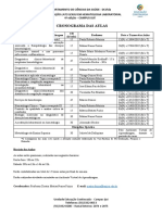 Cronograma Aulas Hematologia Laboratorial 4 Edico Iju